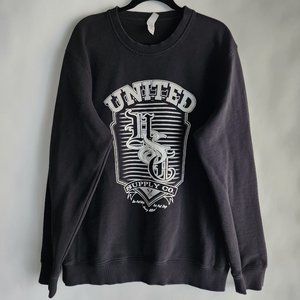 United Supply Co Heavy Hitters Thick Heavyweight Mens XL Long Sleeve Sweatshirt